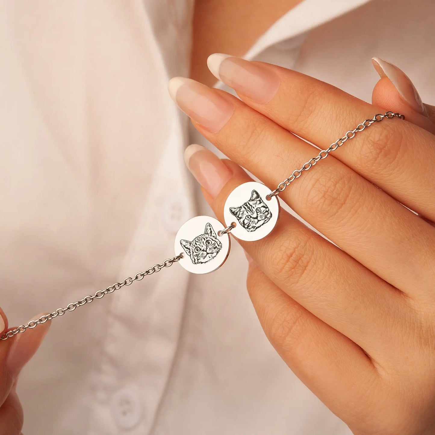 Bracelet portrait personnalisable