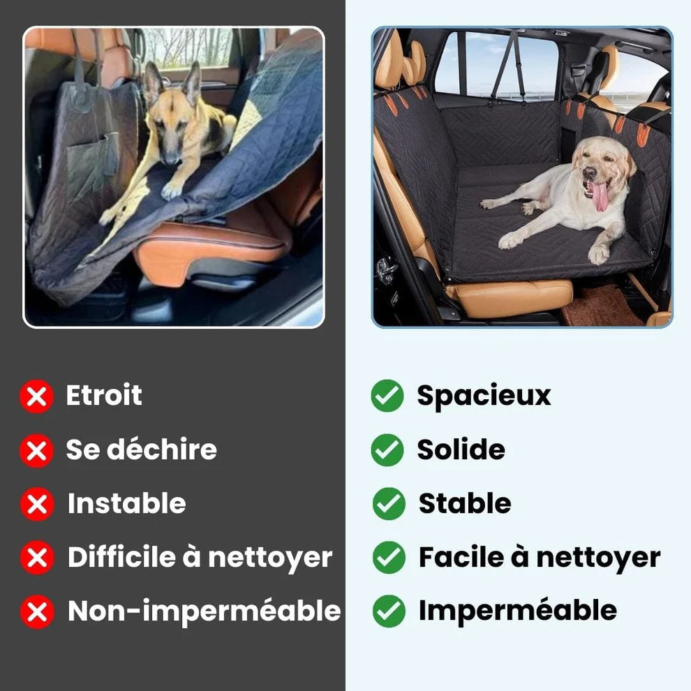 Housse de siège auto pour chien