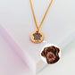 Collier portrait personnalisable