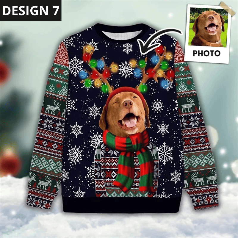 Pull de noël personnalisé