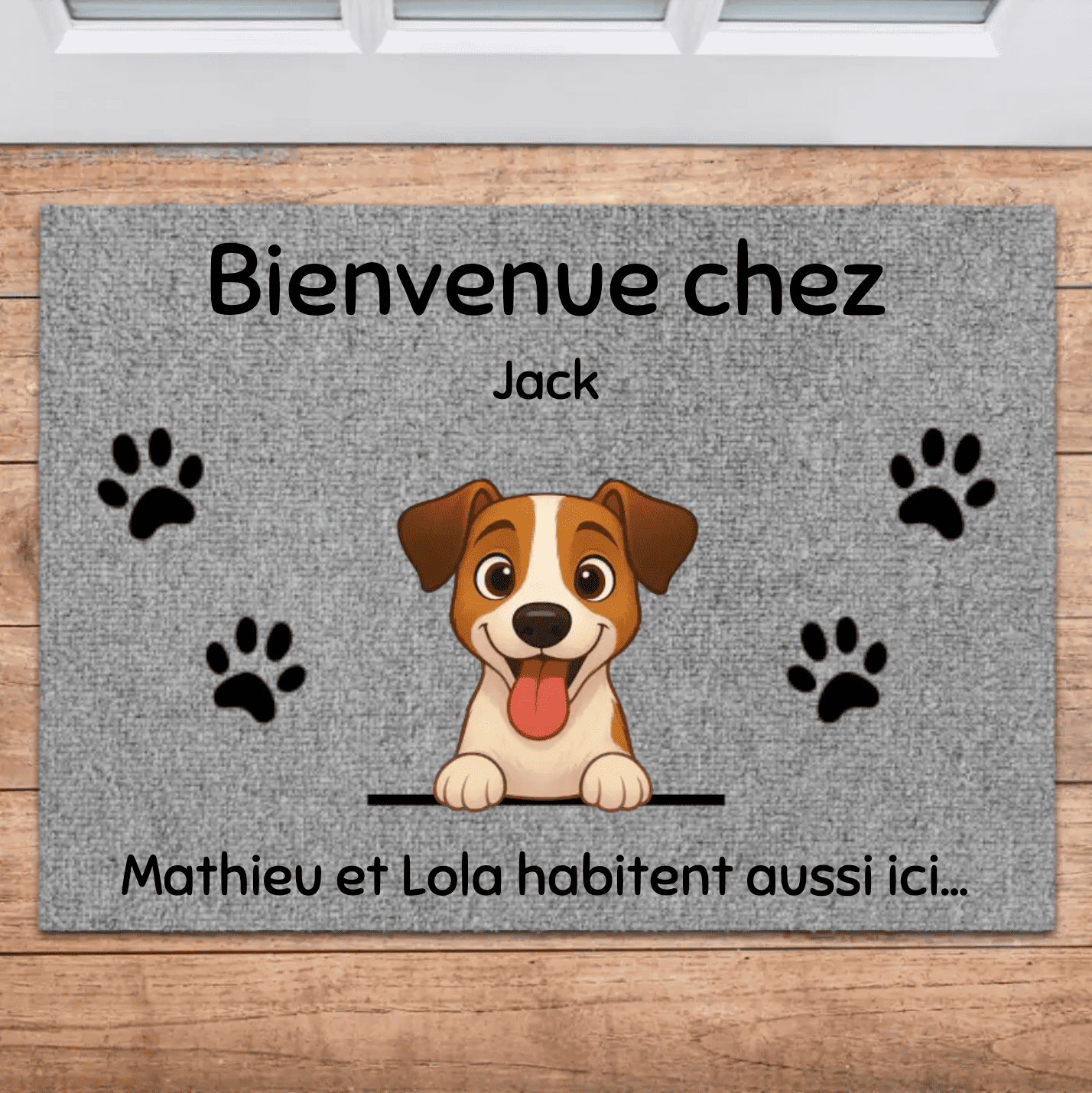 Paillasson personnalisé