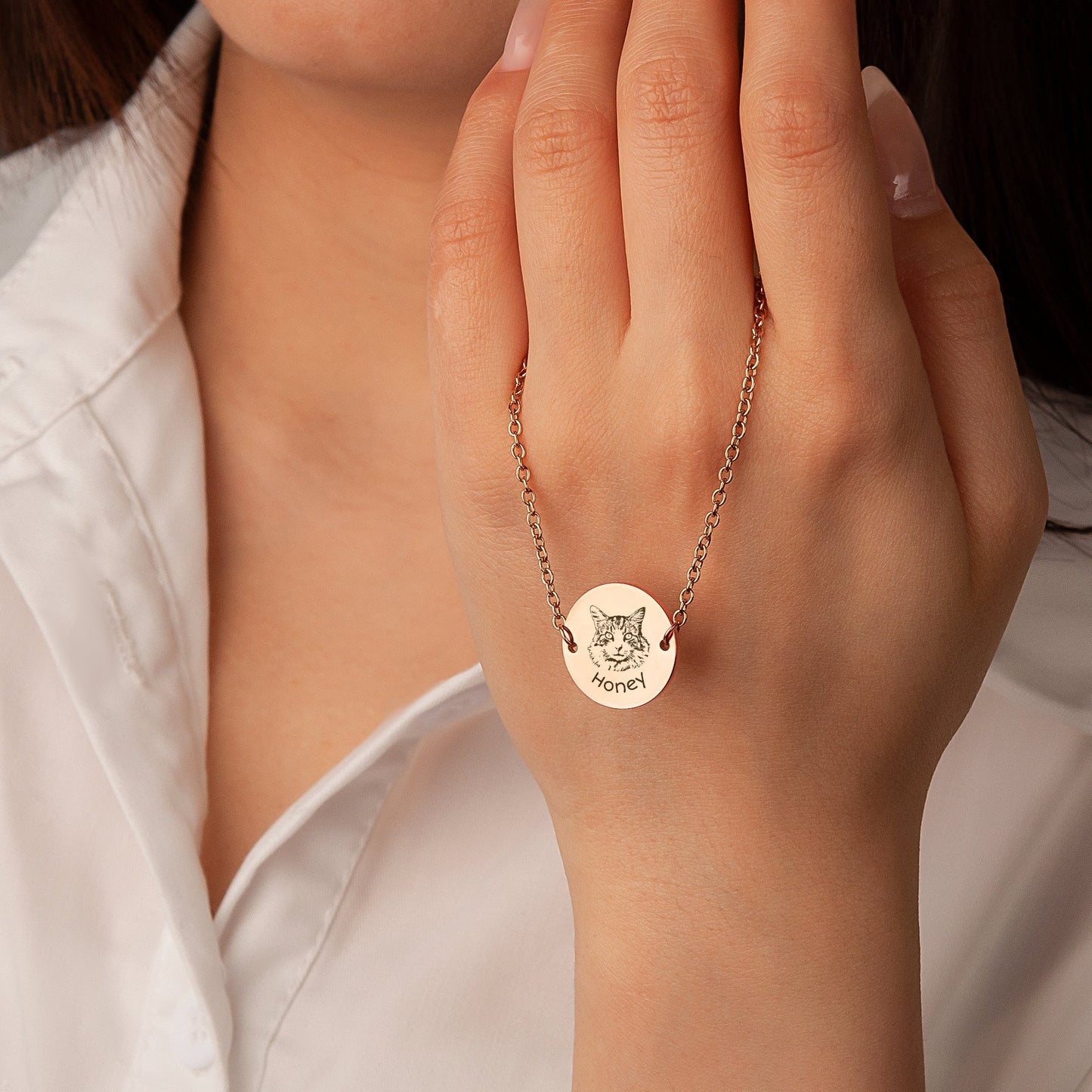 Bracelet portrait personnalisable